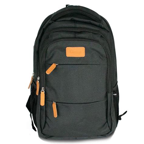 Compuzone Mochila Para Laptop Quasad Q Nylon Negro Con Cafe