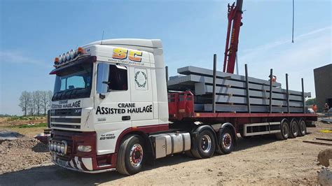 Steel Transport Sc Fabrications Crane Assisted Haulage