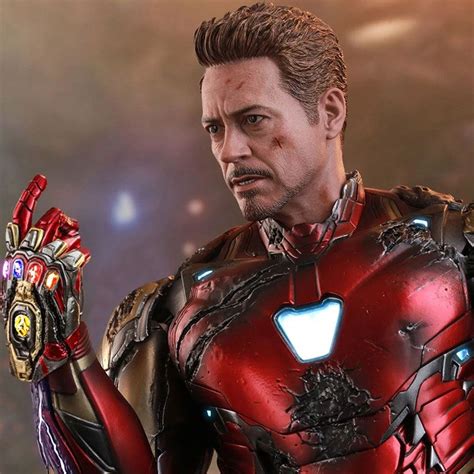 Figurine MMS Iron Man Mark LXXXV Battle Damaged Hot Toys