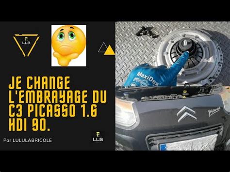 Changement D Embrayage Sur C Picasso Hdi Cv Youtube