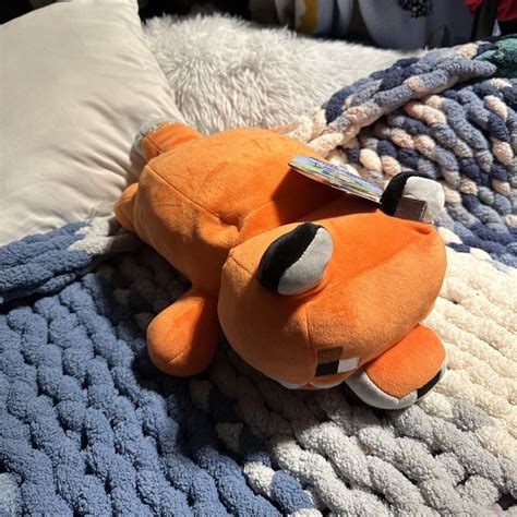 Minecraft Fox plushie/ stuffed animal. - Depop