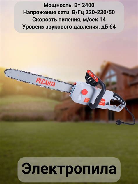 Электропила цепная 2400 Вт - купить с доставкой по выгодным ценам в ...
