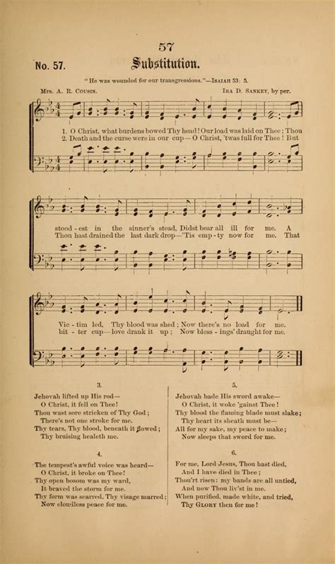 Gospel Hymns And Sacred Songs As Used By Them In Gospel Meetings 57 O