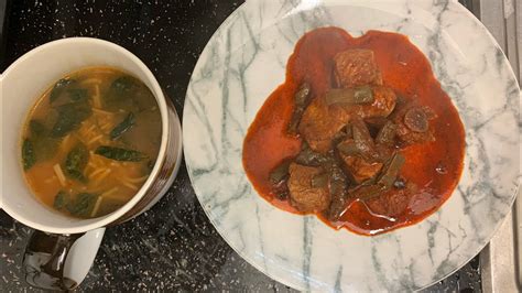 Preparando Unas Ricas Costillitas En Molito Rojo Sopita De Fideo Y