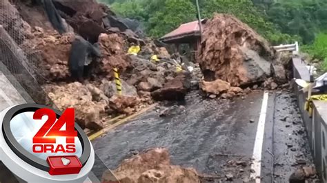 Landslide At Rockslide Naranasan Sa Benguet 24 Oras YouTube