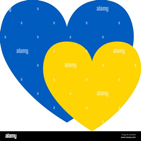 Love To Ukraine Stock Vector Images Alamy