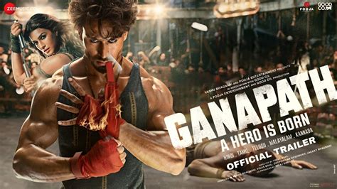 Ganapath Official Trailer Tiger Shroff Kriti Sanon Amitabh