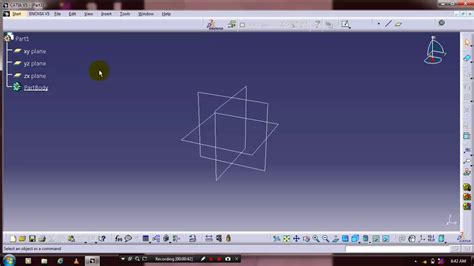 How To Show Specification Tree In Catia V5 Youtube