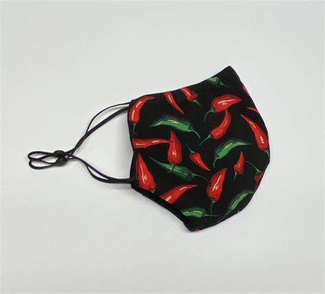 Red Hot Chili Pepper Face Masks Cotton Face Mask For Men And Etsy
