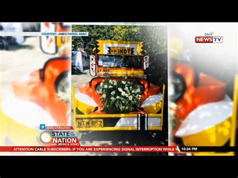 U P Ikot Jeep Ginawang Bridal Car Videos Gma News Online