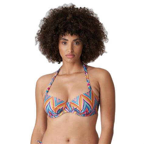 Plavky Vrchn D L Primadonna Swim Kea Fullcup Bikini Top Rainbow