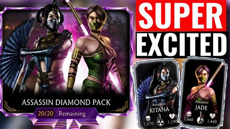 Mk Mobile Assassin Diamond Pack Opening Good Pack For Diamonds Youtube