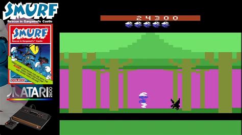 Smurf Rescue In Gargamel S Castle Atari Youtube