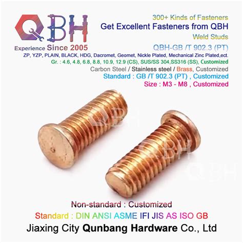 Qbh Gb T Pt Iso Pt Din Copper Brass