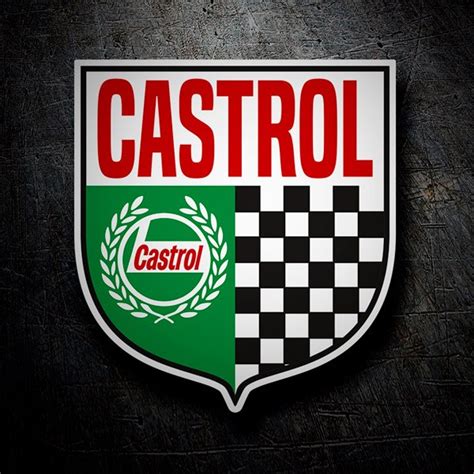 Adesivo Scudo Castrol Stickersmurali