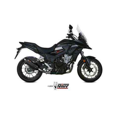 Escape Mivv Honda Cb X Suono Black H L