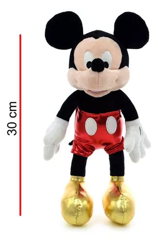 Peluche Mickey Brilloso 30cm Orig Phi Phi Toys Envío gratis