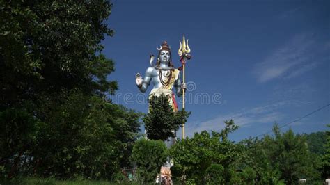 Statue of Lord Mahadev Indian Hindu God Stock Photo - Image of peaceful ...