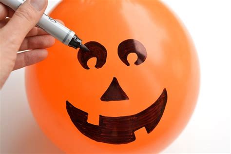 Candy Filled Balloon Pumpkins Halloween Party Favors