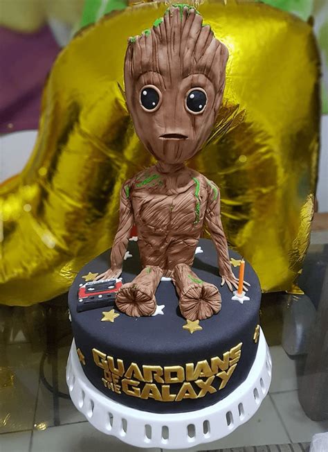 Guardians Of The Galaxy Birthday Cake Ideas Images Pictures