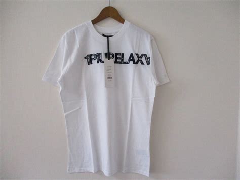 【未使用】1piu1uguale3 Relaxウノピゥウノ ウグァーレトレ未使用 ペイズリーロゴ半袖tシャツ サイズ：xl おしゃれ