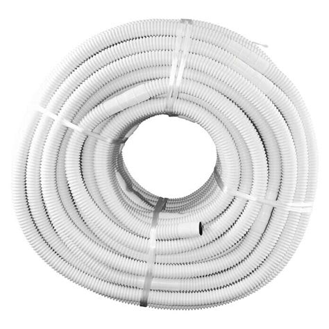 Tubo flexible doble capa Largo 10 m Plástico Blanco BAUHAUS