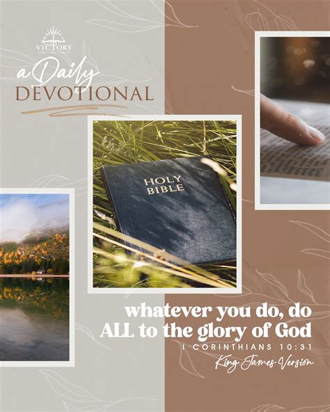 Daily Devotional September 6th — Victory Christian Center