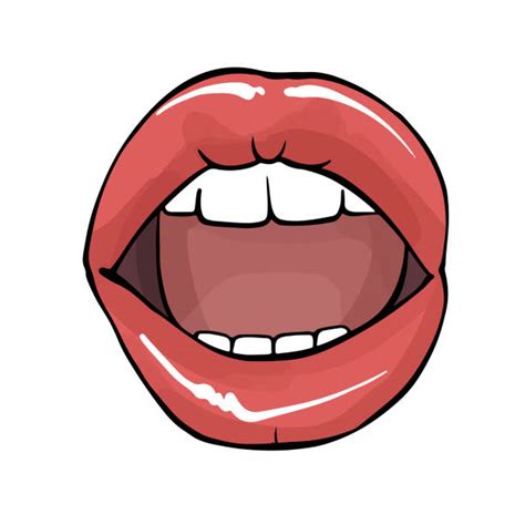 Red Lipstick Kisses Drawing Illustrations Royalty Free Vector Graphics