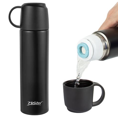 Amazon Vacuum Flask Thermos For Hot Drinks With Handle Coffee Cup Travel Mug Double Walled