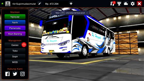 Live Bus Simulator Indonesia Mbah Sr1 Haryanto Sound Bumel Hantu Serem