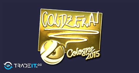 Sticker Coldzera Gold Cologne 2015 Tradeit