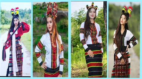 Kuki Traditional Attires Chin Kuki Mizo Attires Elkay Media Hencha