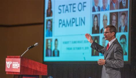 State of Pamplin Address | Pamplin College of Business | Virginia Tech