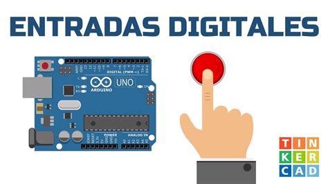 Arduino Con Tinkercad Entradas Digitales Youtube