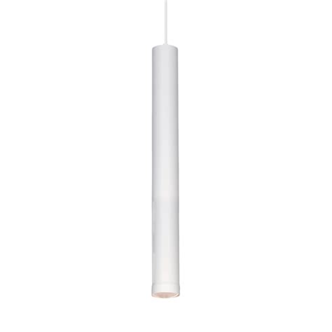 Lampara Colgante Tubo Blanco Cm Linea Canals Bazar De Luces