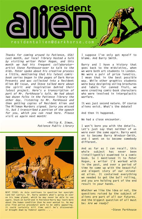 Read online Resident Alien comic - Issue #1