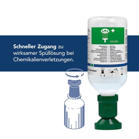 Sterile Augensp Lflasche Ml Effektive Erste Hilfe Bei