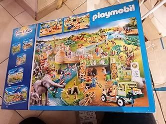 Playmobil Famille De Lions Avec V G Tation Amazon Fr Jeux Et