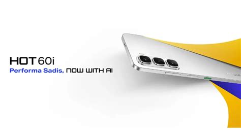 Infinix Hot 60i Dengan Sertifikasi IP64 Siap Jadi Daily Driver Fast Charging 45W Dengan Harga