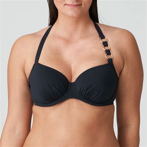 Primadonna Swim Damietta Bikini Top Full Cup Wire Color Black Order