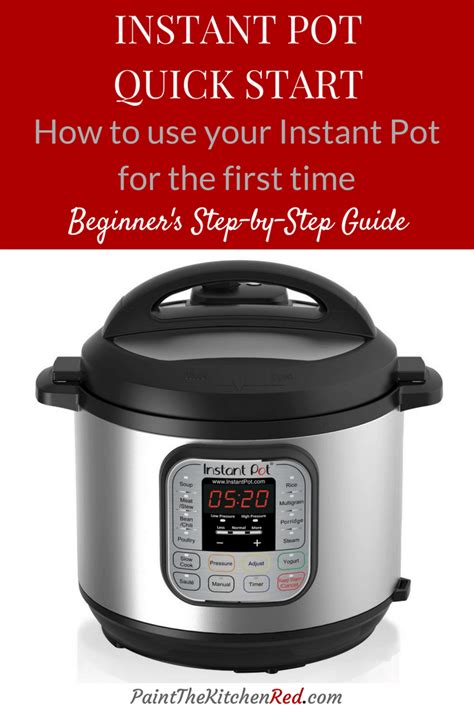 Manual Release Instant Pot