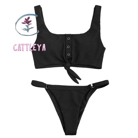 Aliexpress Buy Cattleya Bikini Set Retro Micro Bikinis New