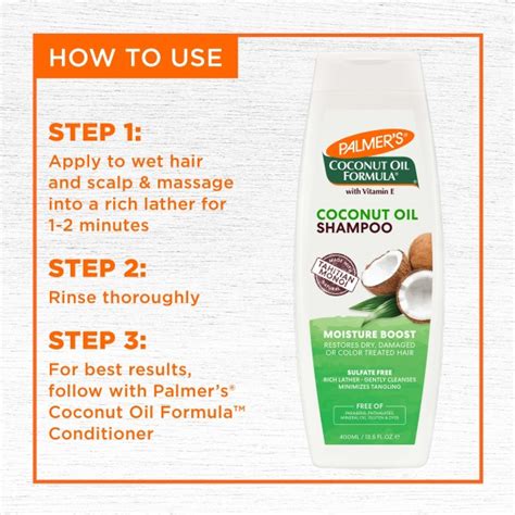 Palmer S Coconut Oil Formula Moisture Boost Shampoo