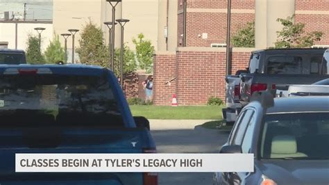 A New Beginning Students Return To School At Tyler Legacy High