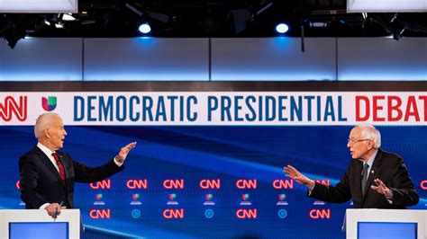 Biden And Sanders Fight Over Policy And Records In Head To Head Debate