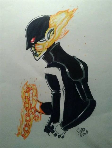 Ghost Rider Robbie Reyes By Kingcozy7 On Deviantart