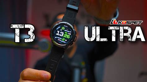 Kospet Tank T3 Ultra Smartwatch Review Ultra Rugged Design