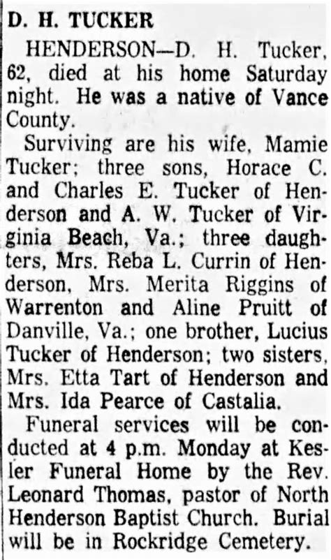 Doctor Henderson Dock Tucker 1896 1958 Find A Grave Memorial