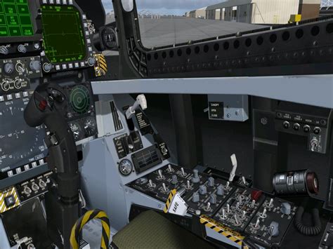 Cool Jet Airlines: F/A-18 Hornet Cockpit