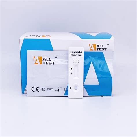 Blue Color Entamoeba Histolytica Rapid Test Cassette With Ce Certificate